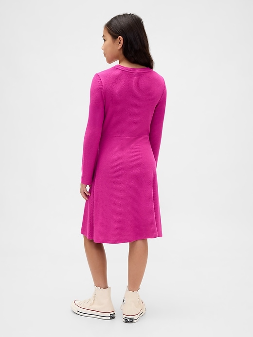Image number 3 showing, Kids Softspun Rib Dress