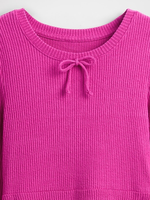 Image number 4 showing, Kids Softspun Rib Dress