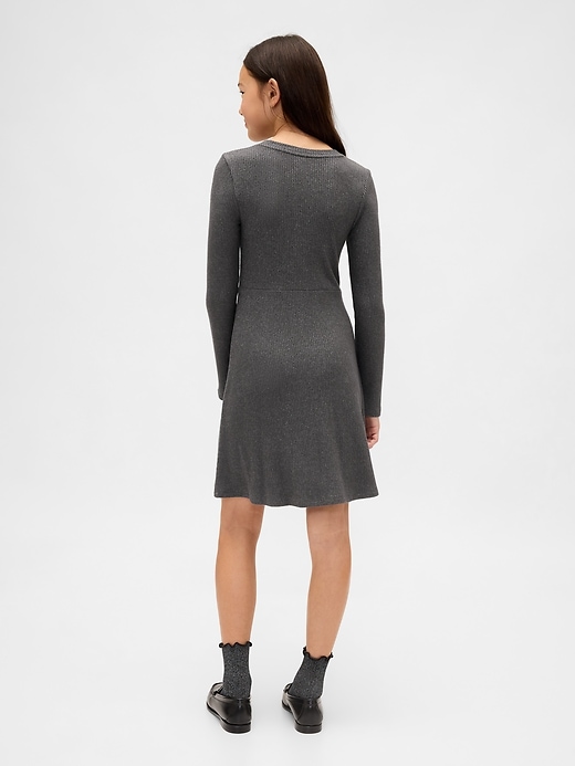 Image number 3 showing, Kids Softspun Rib Dress