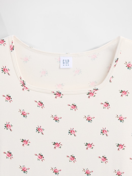 Image number 4 showing, Kids Square-Neck Dress