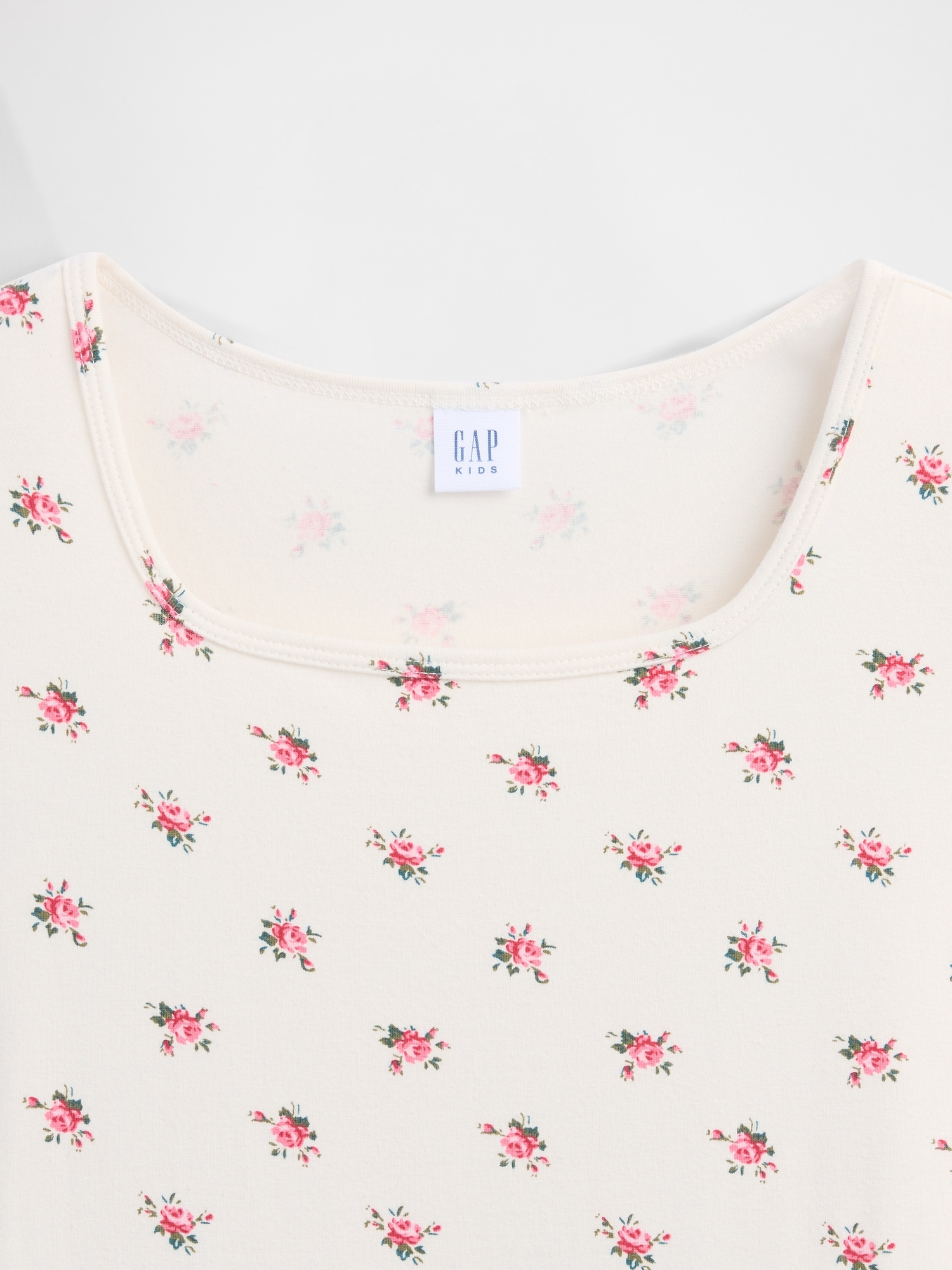 Kids Square-Neck Dress