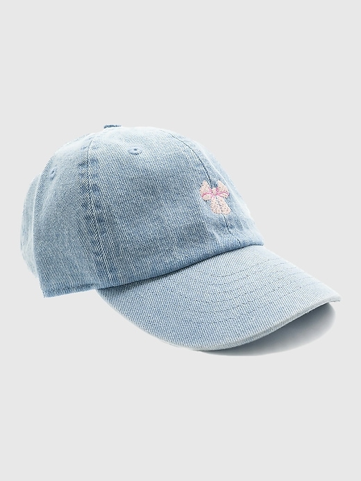 Image number 1 showing, Rey to Z Kids and Toddler Tiny Pink Bow Hat