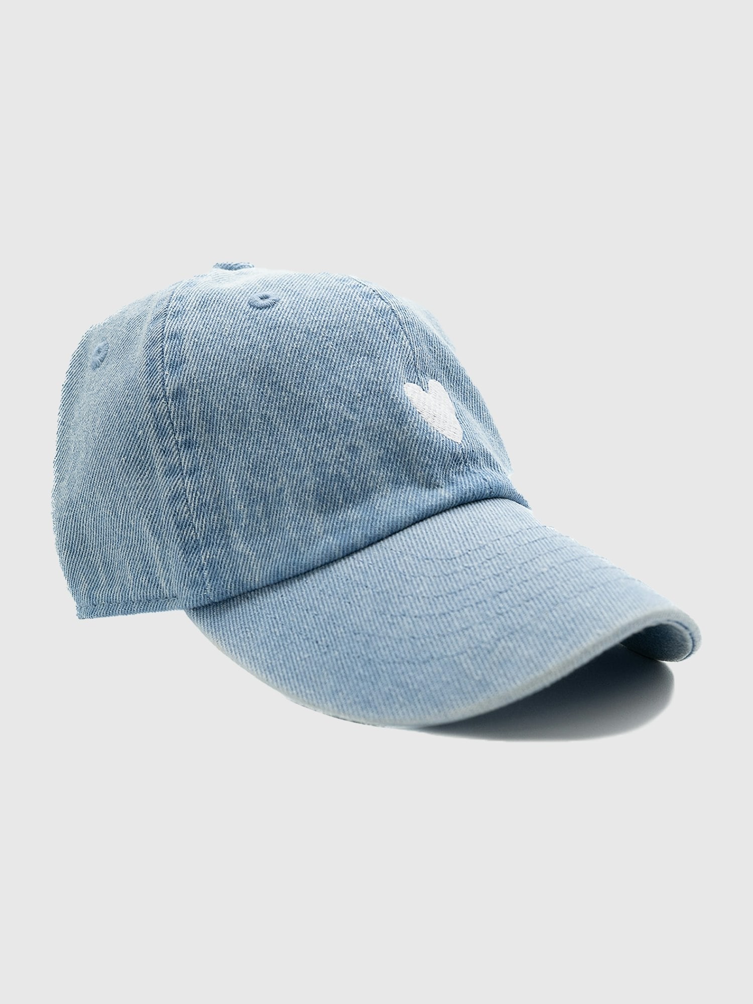 Rey to Z Kids and Toddler Tiny Heart Hat - Denim
