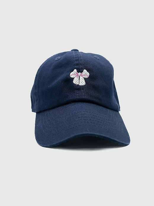 Image number 2 showing, Rey to Z Kids and Toddler Tiny White Bow Hat