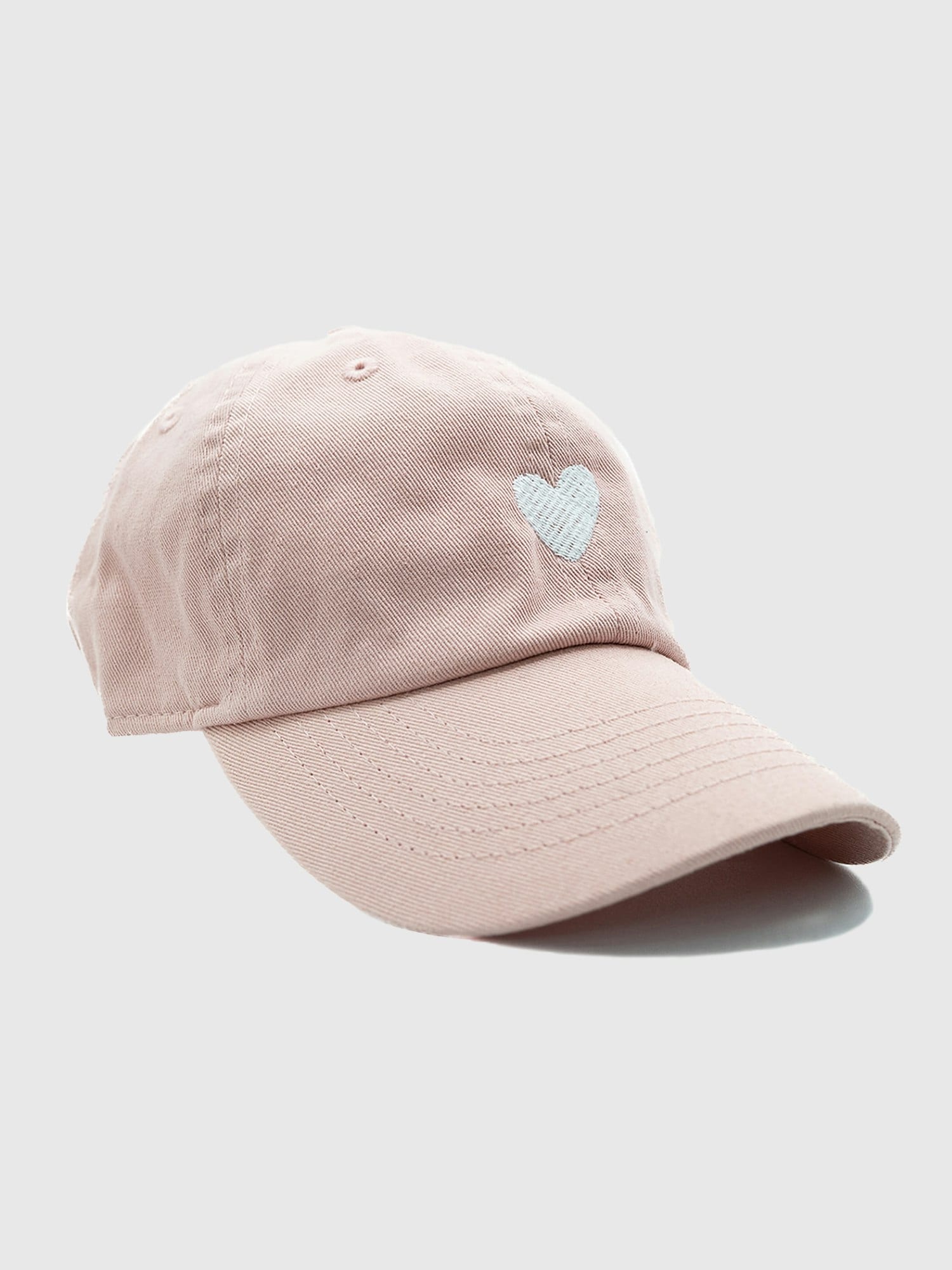 Rey to Z Kids and Toddler Tiny Heart Hat - Dusty Rose