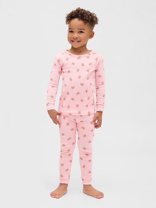Kids & Baby Organic Brushed Cotton Holiday PJ Set