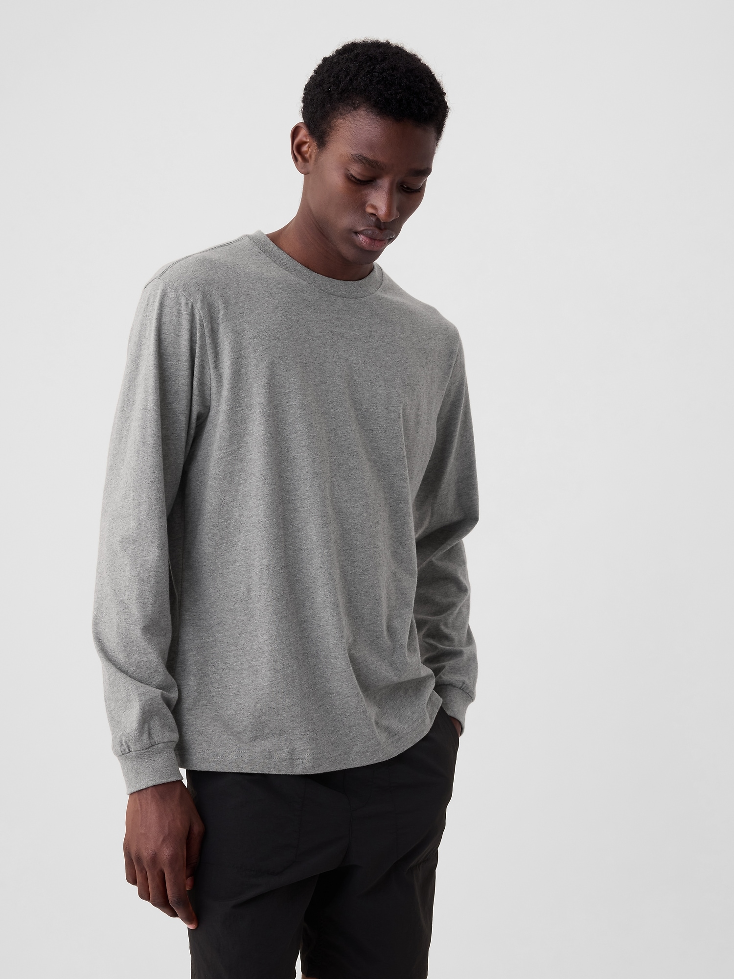 Organic Cotton T-Shirt - Heather Grey