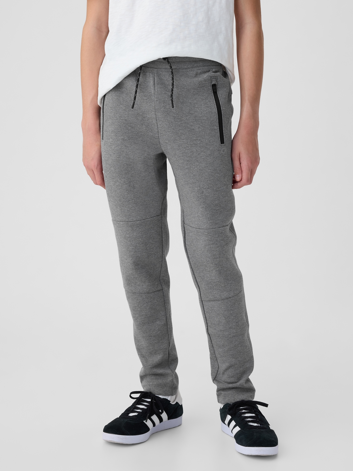 Kids GapFit Tech Joggers - Grey Heather