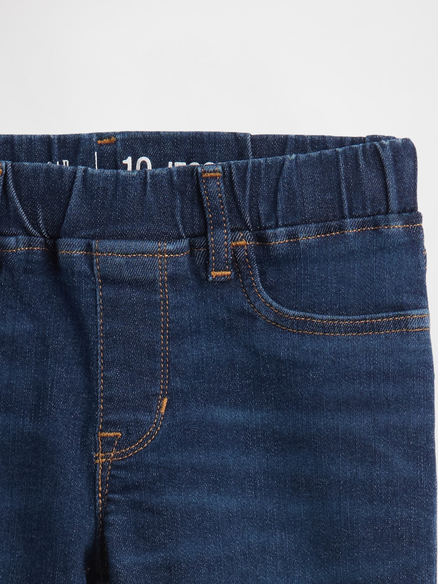 Детские джинсы Gap Kids Mid Rise Pull-On Jeggings — фото 6
