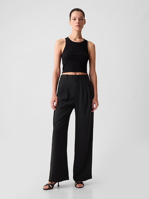 Image number 1 showing, 365 High Rise Pleated Trousers