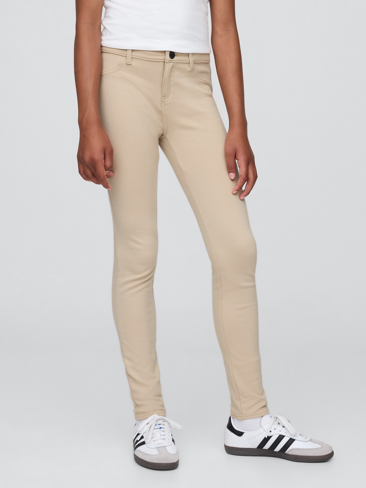 Детские брюки Gap Uniform Ponte из понте — фото 2