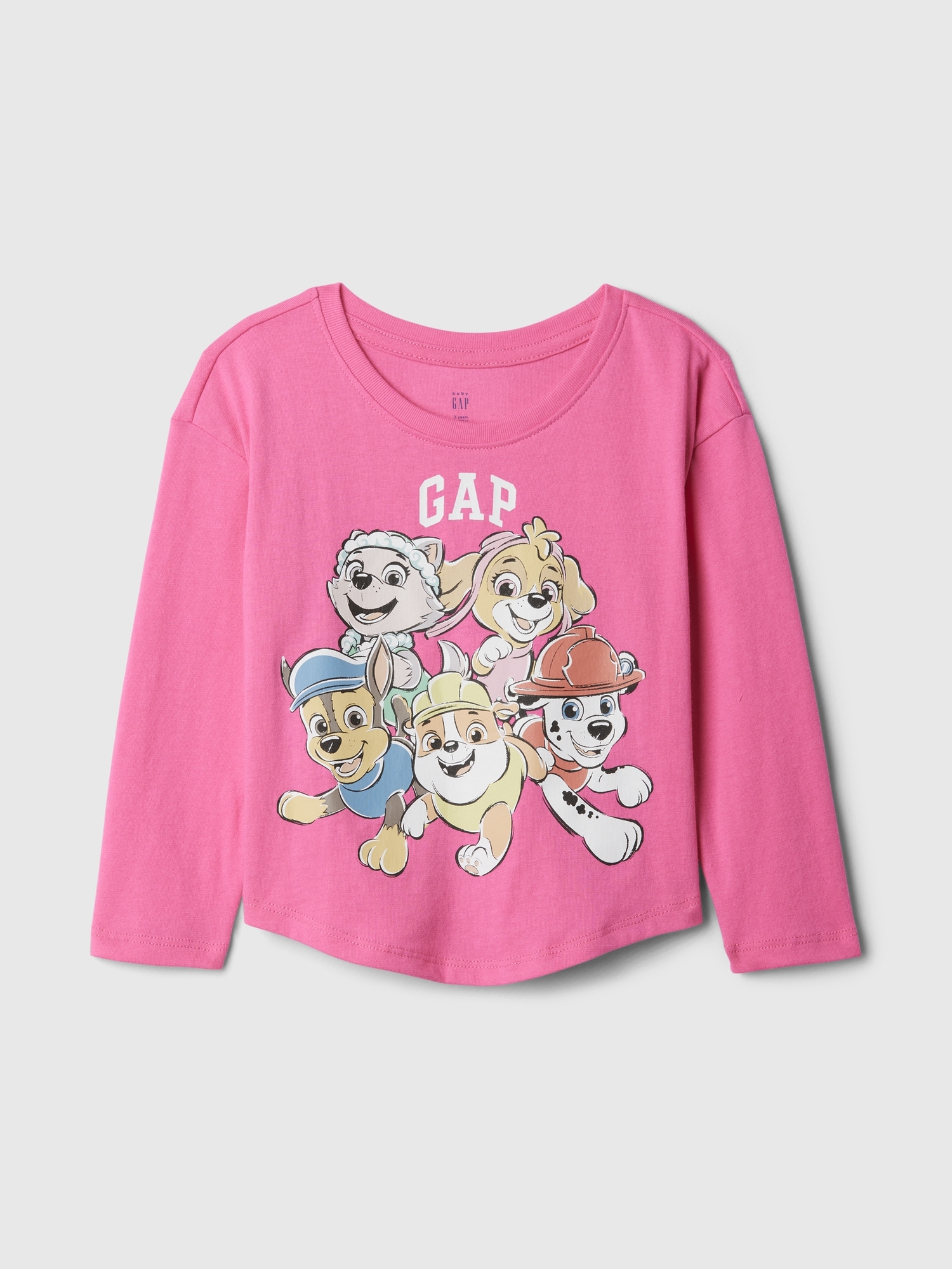 Baby & Toddler Paw Patrol Graphic T-Shirt - Happy Pink