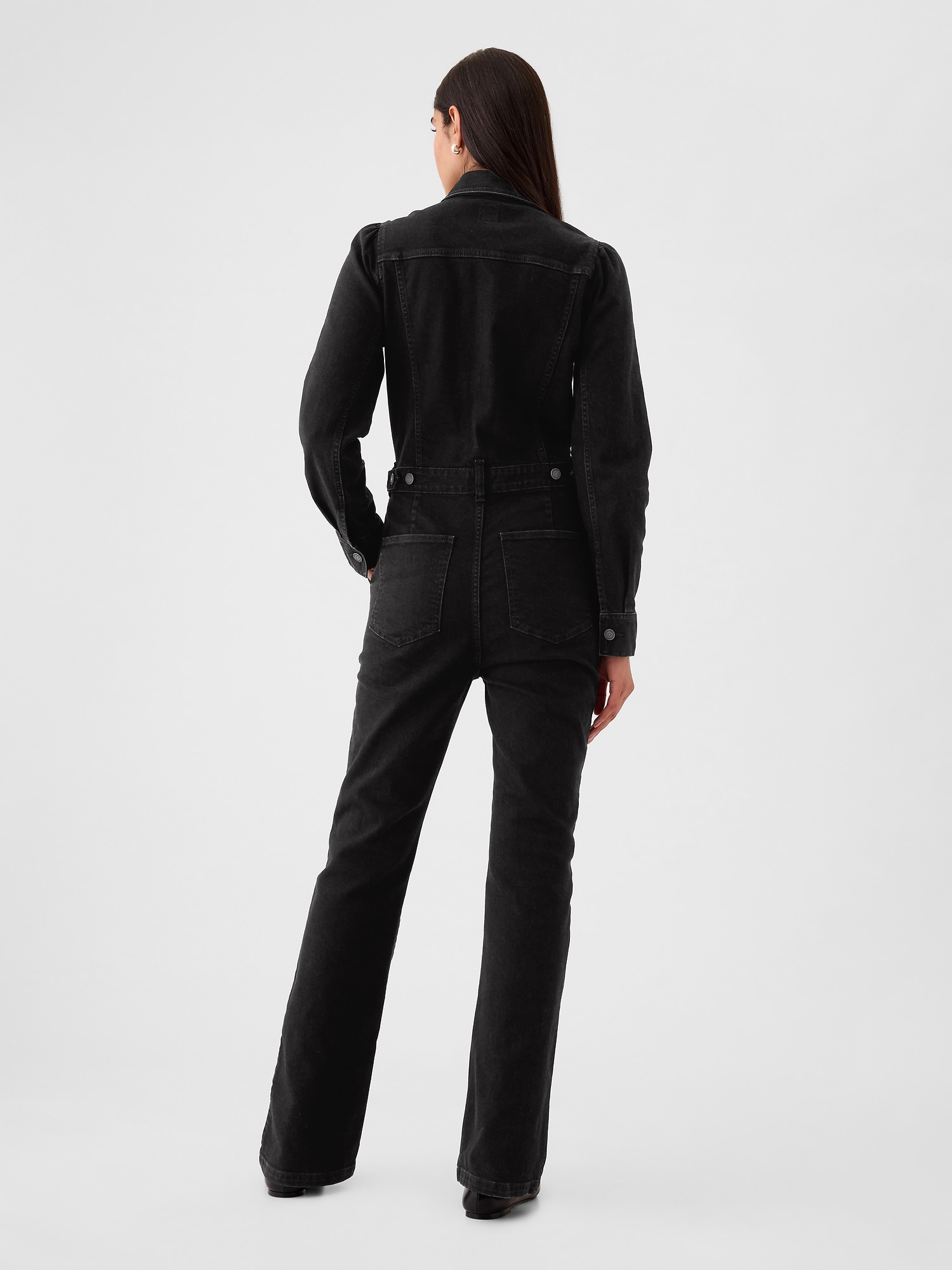 Женские комбинезоны Gap Western Denim Jumpsuit — фото 2