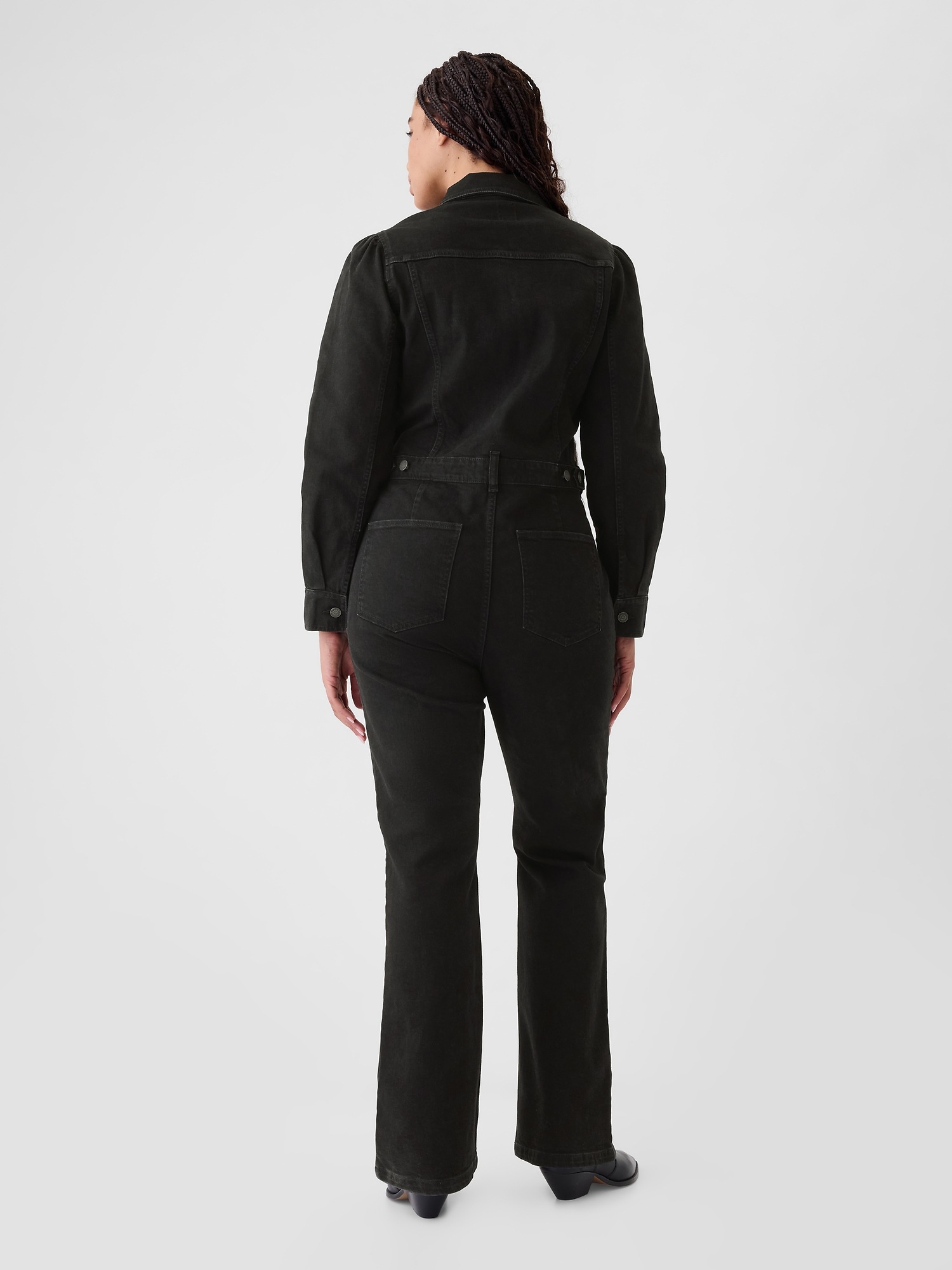 Женские комбинезоны Gap Western Denim Jumpsuit — фото 5