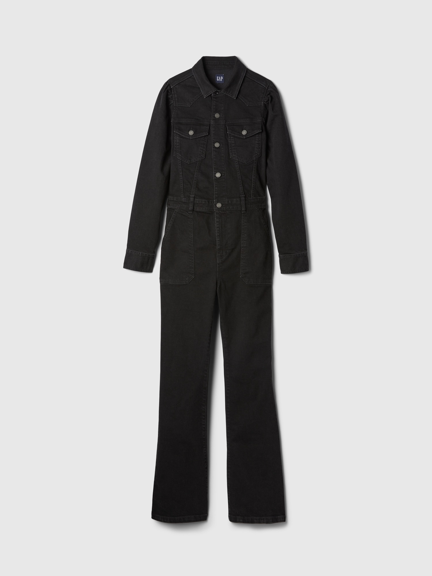 Женские комбинезоны Gap Western Denim Jumpsuit — фото 6