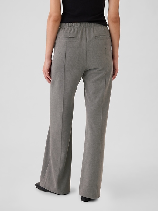 Image number 4 showing, Wide-Leg Seamed Easy Pants