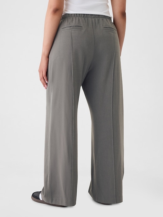Image number 6 showing, Wide-Leg Seamed Easy Pants