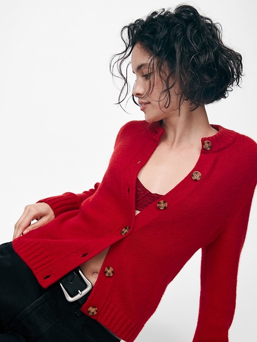 Image number 6 showing, CashSoft Crop Cardigan