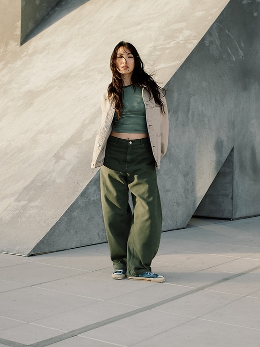 Image number 8 showing, UltraSoft Boxy Icon Denim Jacket