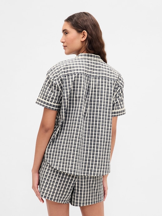 Image number 3 showing, Poplin PJ Shirt
