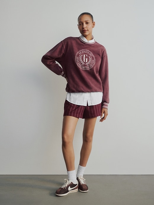 Image number 6 showing, VintageSoft Oversized Logo Sweatshirt