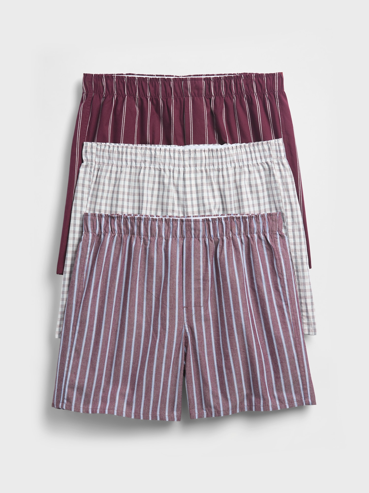 Boxers (3-Pack) - Tuscan Red