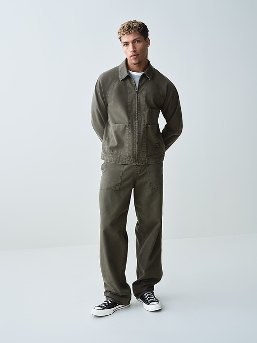 Image number 7 showing, Canvas Baggy Carpenter Jeans