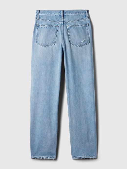 Image number 8 showing, High Rise Barrel Jeans