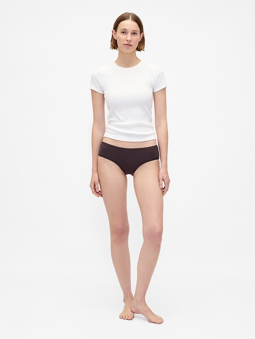 Image number 3 showing, Organic Stretch Cotton Hipster