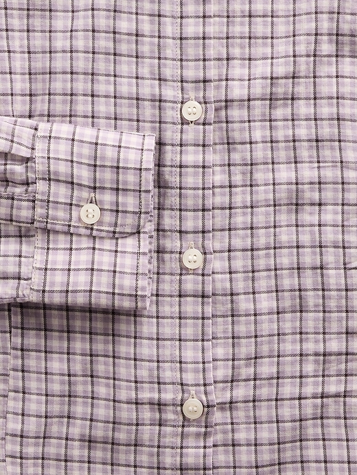Image number 2 showing, Flannel Fitted Plaid Shirt