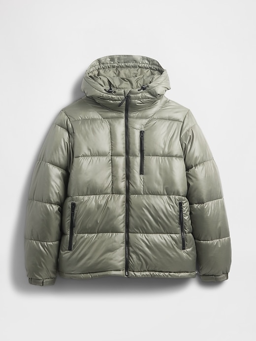Image number 4 showing, Recycled Heavyweight Puffer Jacket