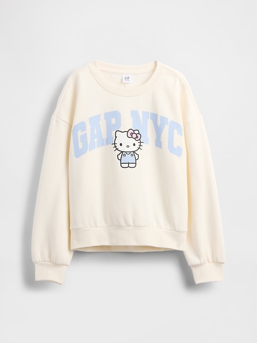 Image number 2 showing, Kids VintageSoft Hello Kitty Logo Sweatshirt