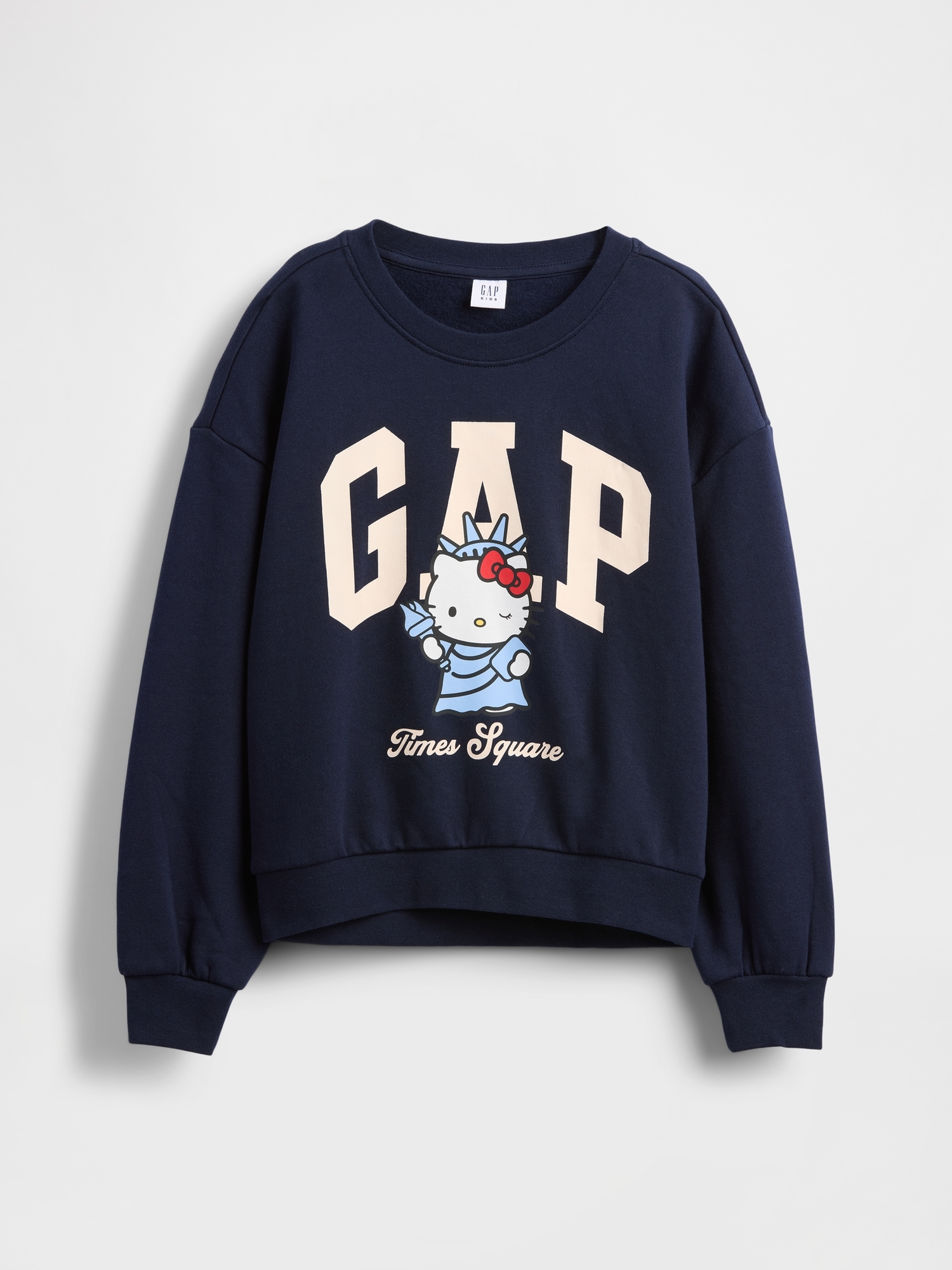 Kids VintageSoft Hello Kitty Logo Sweatshirt