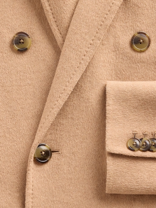 Image number 4 showing, GapStudio Wool-Blend Double-Breasted Coat