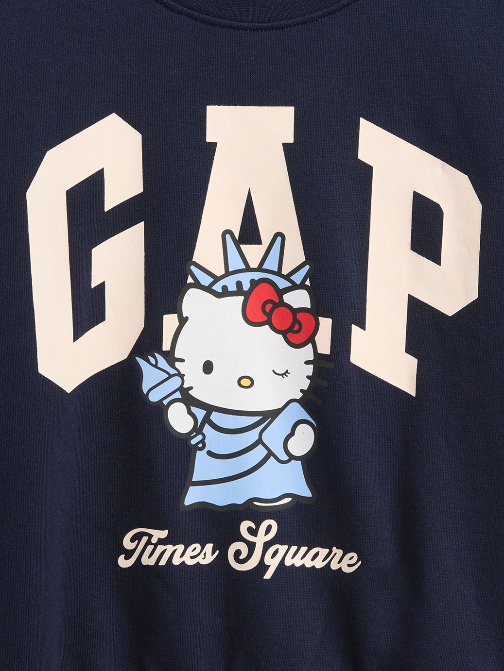 Kids VintageSoft Hello Kitty Logo Sweatshirt