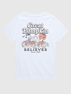 Kids Peanuts Pumpkin Pals Short Sleeve T-Shirt