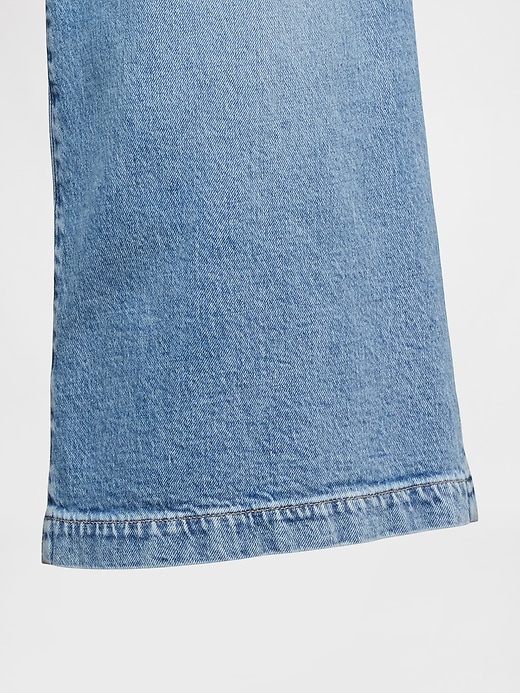 Image number 8 showing, High Rise Denim Culotte Jeans