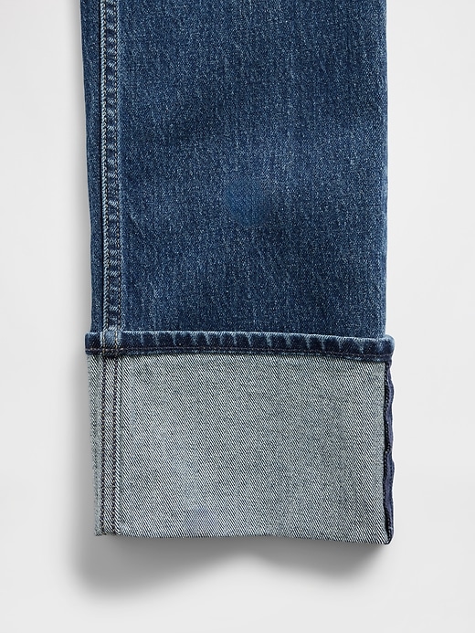 Image number 6 showing, High Rise Cuffed '90s Slim Straight Jeans