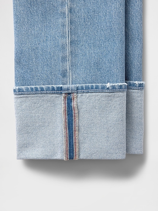 Image number 6 showing, High Rise Cuffed '90s Slim Straight Jeans