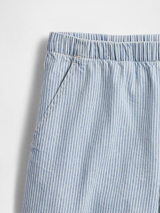 Image number 8 showing, Mid Rise Easy Denim Boxer Shorts