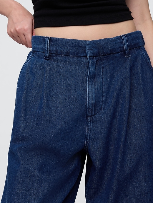 Image number 8 showing, 365 High Rise UltraSoft Longline Trouser Shorts