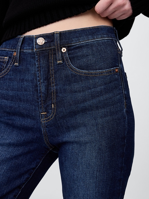 Image number 8 showing, High Rise True Skinny Jeans