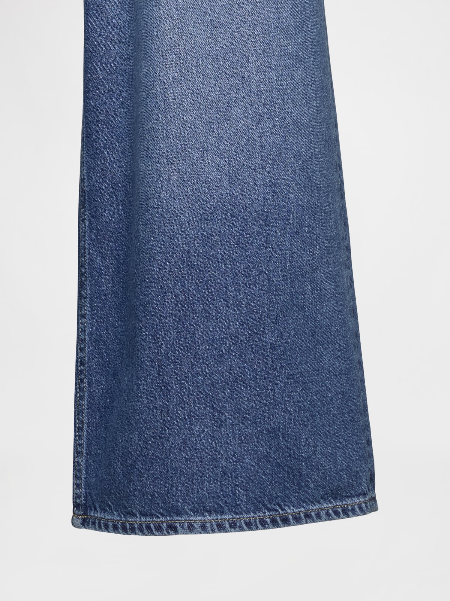 Mid Rise UltraSoft Baggy Crop Jeans