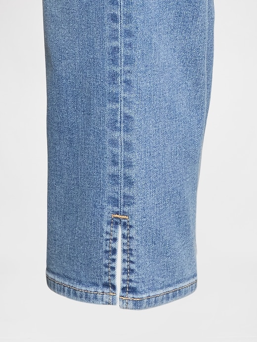 Image number 8 showing, High Rise Capri Jeans