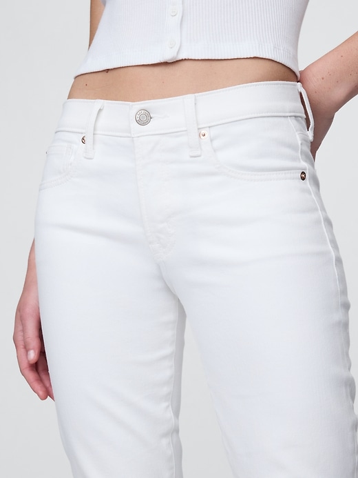 Image number 8 showing, Mid Rise True Skinny Jeans