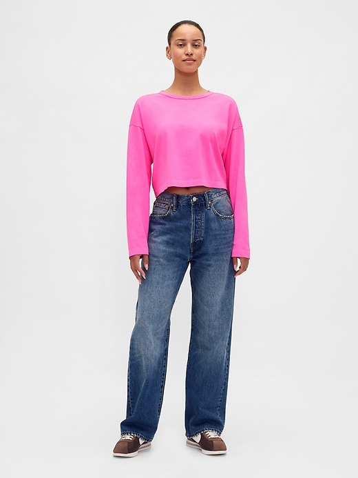 Image number 2 showing, Heavyweight Crop T-Shirt