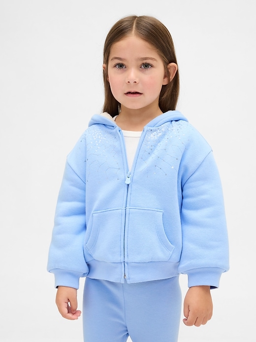 Baby & Toddler Sherpa Bear Zip Hoodie