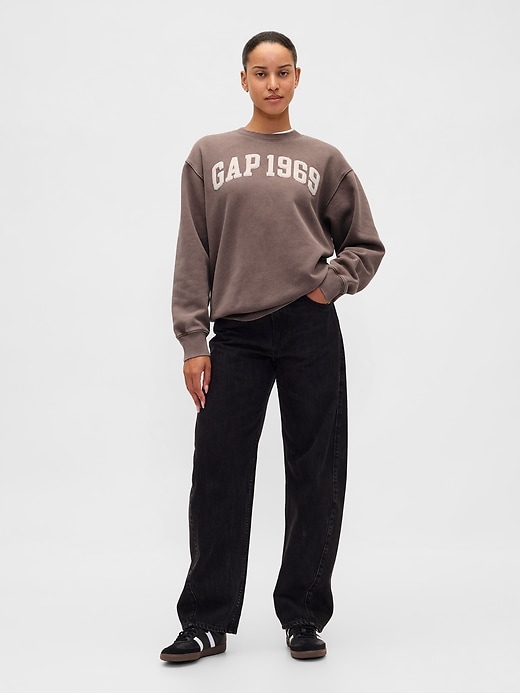 Image number 2 showing, VintageSoft Gap Logo Tunic Sweatshirt