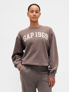 VintageSoft Gap Logo Tunic Sweatshirt