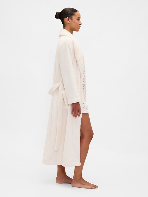 Image number 3 showing, Oversized Sherpa Robe